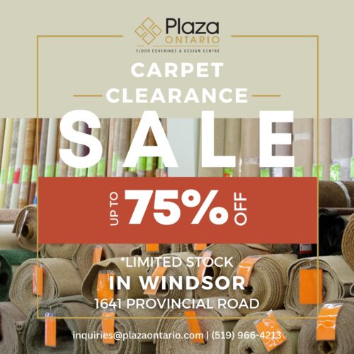 Carpet on Sale in Windsor