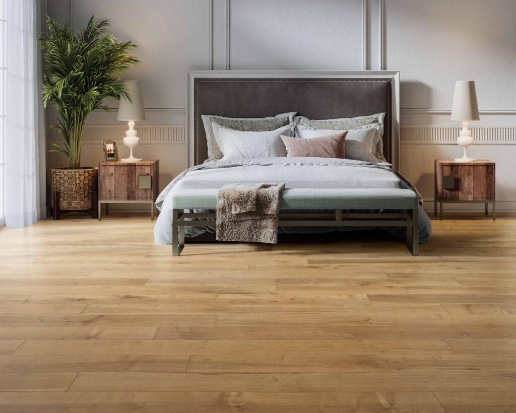 honey brown maple flooring